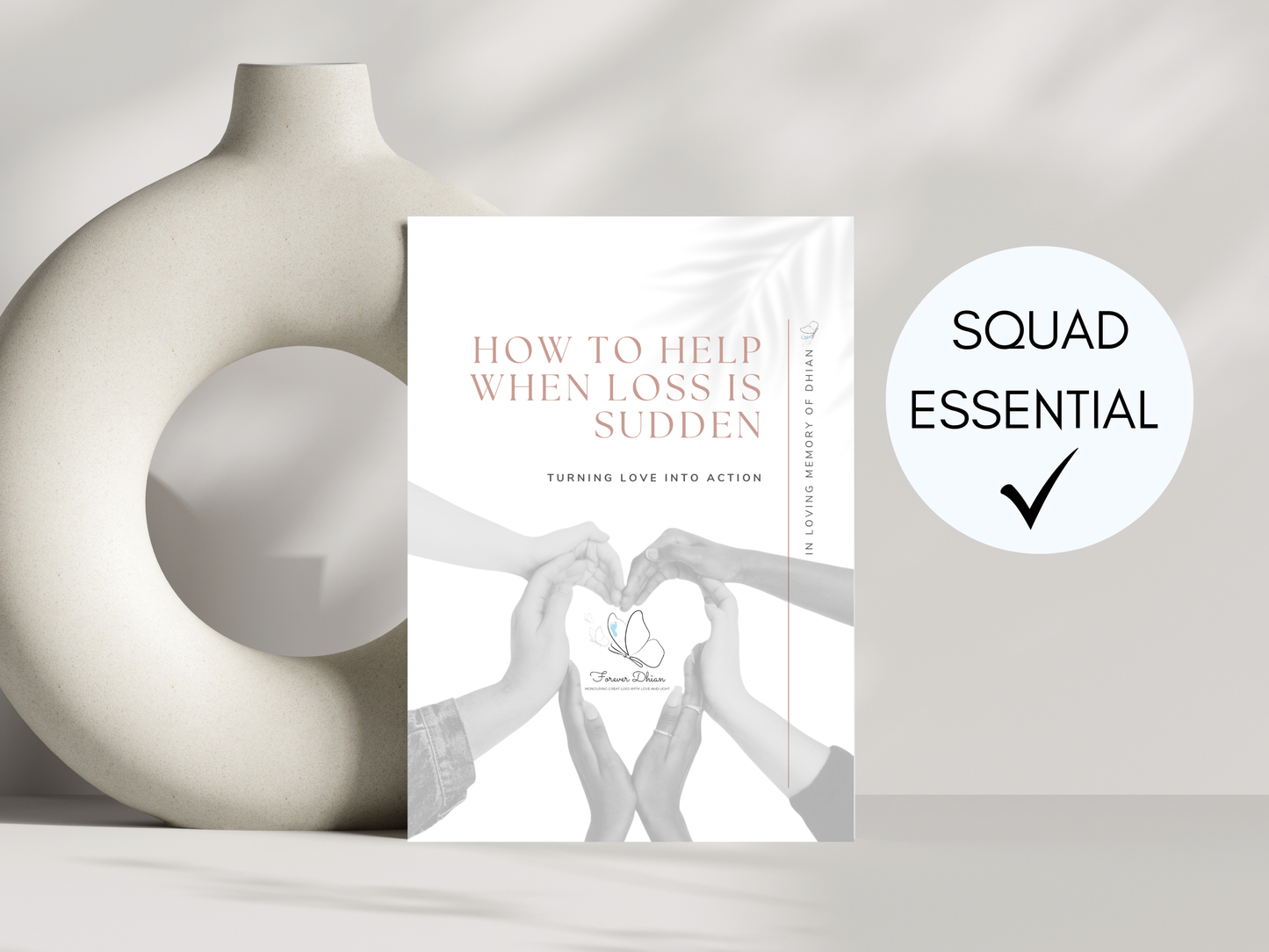 How to Help When Loss is Sudden: Love in Action Guide with Meal Train Templates, Grief Support Scripts & UK Resources (14-Page Printable PDF)