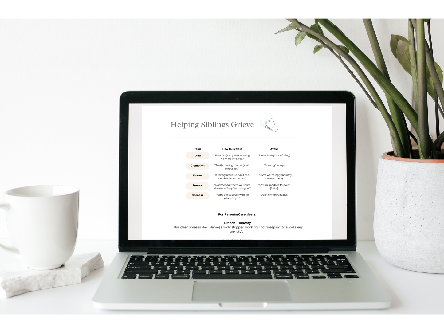 Year of Firsts Milestone Tracker - Child Grief Support - Canva Template for Families - Mourning Gift - Letter to Loved One - Sibling Loss