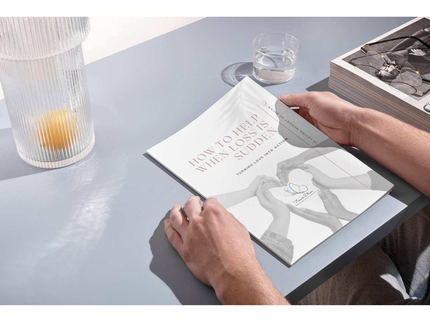 How to Help When Loss is Sudden: Love in Action Guide with Meal Train Templates, Grief Support Scripts & UK Resources (14-Page Printable PDF)