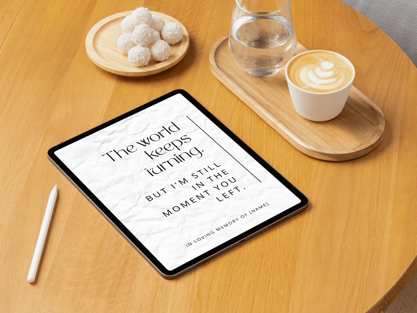 “In Memory of You” – 15 Editable Quote Templates for Child Loss