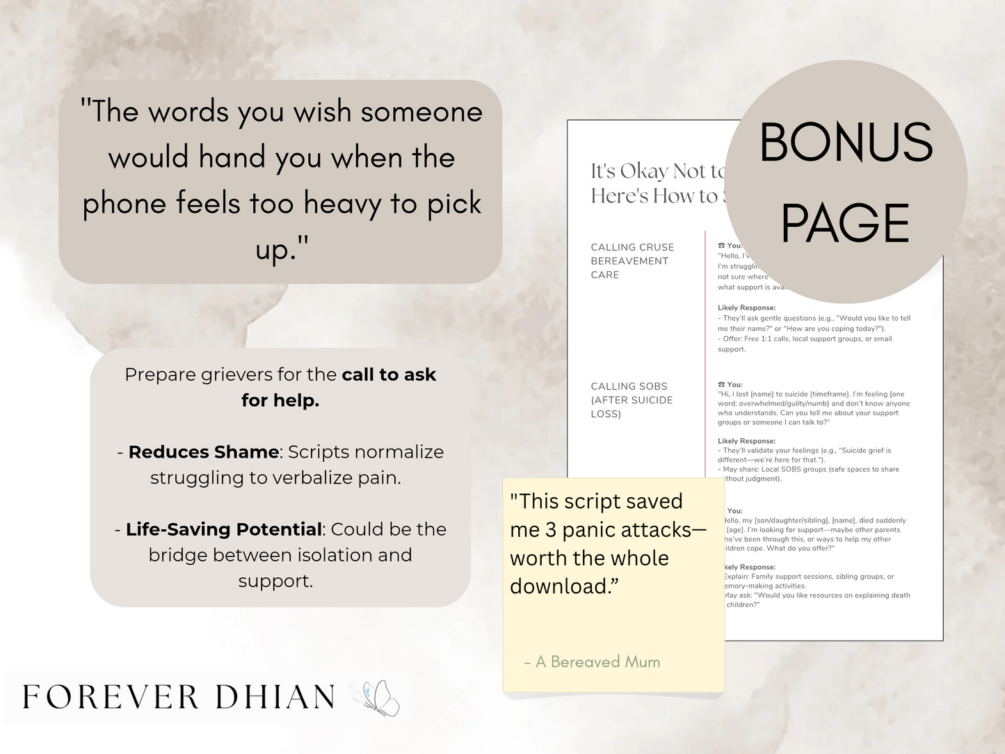 Gentle Sudden Loss Emergency Checklist: UK Protocol for Unexpected Death, First 24hrs & Grief Support (8-Page Printable Guide)